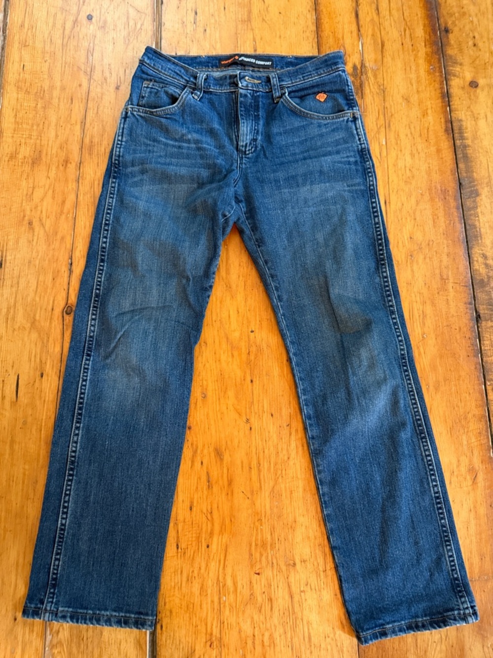 Wrangler 29x30 fire resistant advanced comfort fit jeans